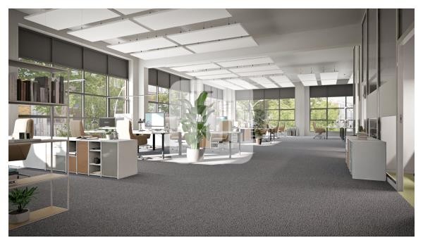 13509 Berlin, Büro/Praxis zur Miete | Visualisierung Großraum | Jacobi Immobilien