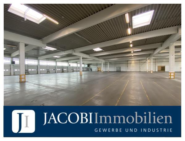 ca. 13.831 m² Lagerflächen mit 18 Rampentoren (teilbar ab ca. 6.049 m²)und ca. 765 m² Büro-/Sozialflächen, 14974 Ludwigsfelde, Halle/Lager/Produktion