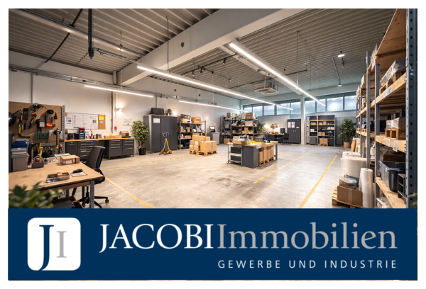 Renditeobjekt – ca. 700 m² Gewerbe-/Werkstattflächen mit ca. 450 m² angrenzendem Büro, 18147 Rostock, Halle/Lager/Produktion