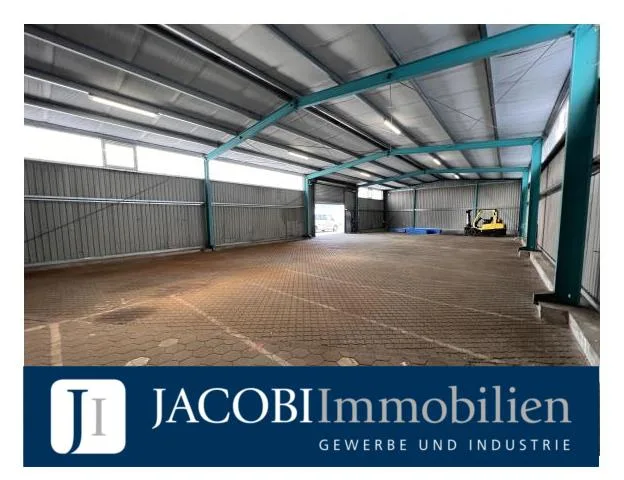 ca. 700 m² ebenerdige Halle mit ca. 460 m² Büroflächen sowie ca. 2.000 m² Freifläche, 20539 Hamburg, Halle/Lager/Produktion