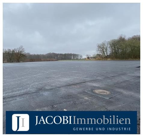 ca. 650 m² befestigte Freifläche bei Bedarf mit ca. 30 m² Büro, 20537 Hamburg, Gewerbe