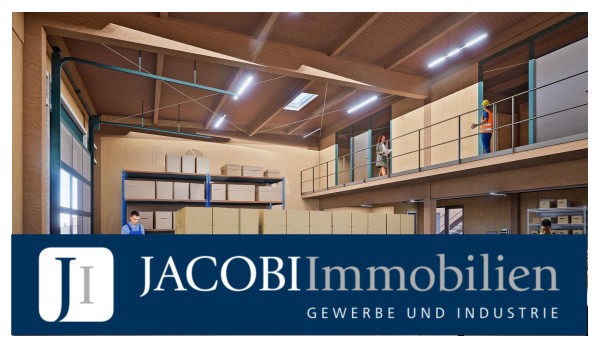 Erstbezug – moderne Hallen-/Produktionsflächen ab ca. 122 m² – ca. 996 m² in modularer Holzbauweise, 01099 Dresden, Halle/Lager/Produktion