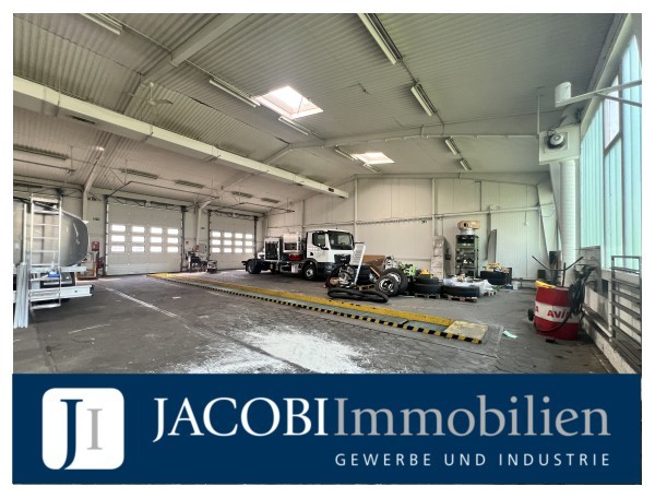 ca. 580 m² ebenerdige Hallenfläche mit ca. 1.300 m² befestigte Freifläche, 21465 Reinbek, Halle/Lager/Produktion