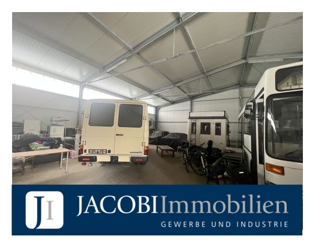 ca. 4.150 m² Grundstück bebaut mit Lager- und Büroflächen mit einer Gesamtnutzfläche von ca. 800 m², 27404 Zeven, Halle/Lager/Produktion