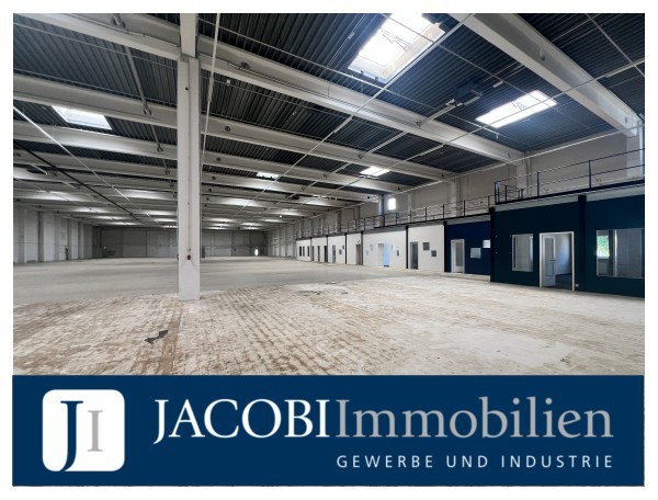 ab ca. 3.090 m² – ca. 6.740 m² Lager-/Fertigungsflächen sowie ca. 255 m² Büro in ansprechender Lage, 22525 Hamburg, Halle/Lager/Produktion
