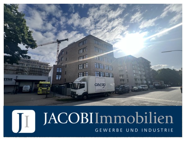 ca. 610 m² Produktions-/Fertigungsfläche (teilbar ab ca. 232 m²) in hochwertigem Gewerbehof, 20539 Hamburg, Halle/Lager/Produktion