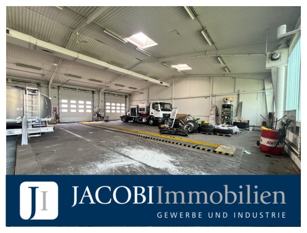 ca. 1.003 m² Hallenfläche mit Kranbahn, Freifläche ca. 1.900 m², Büro ab ca. 100 m², 21465 Reinbek, Halle/Lager/Produktion