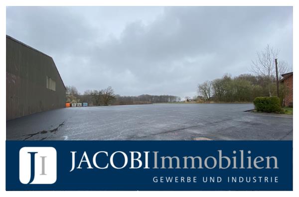 ca. 18.500 m² Grundstück bebaut mit ca. 2.400 m² Lagerfläche und einem ca. 120 m² großen Wohnhaus, 21438 Brackel, Gewerbe
