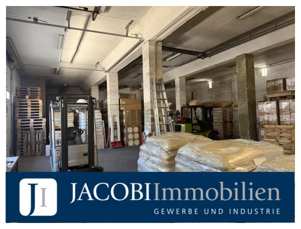 ca. 375 m² ebenerdige Lagerfläche, ca. 1.200 m² Freifläche mit Büro-/Gewerbefläche an der Bille, 20537 Hamburg, Halle/Lager/Produktion